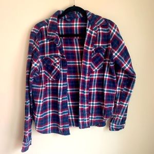 Thick flannel shirt